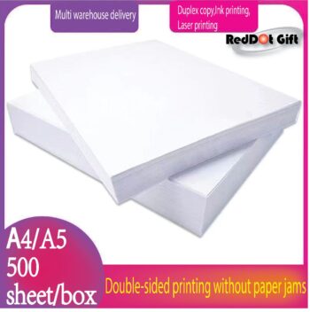 Premium Printer Copy Paper, GSM 80, 500pc (2 Size available).